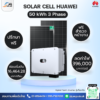ชุดโซลาร์รูฟท็อป Solar Cell Huawei 50 kWh 3 Phase  พร้อมบริการติดตั้ง โดย  JPS SOLAR
